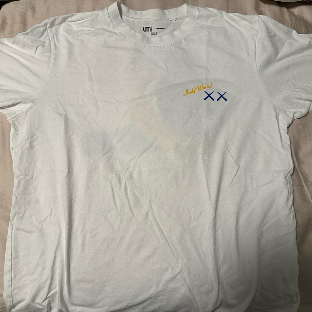 Andy Warhol x Kaws UNIQLO Elmo Sesame Street Shirt Size Large